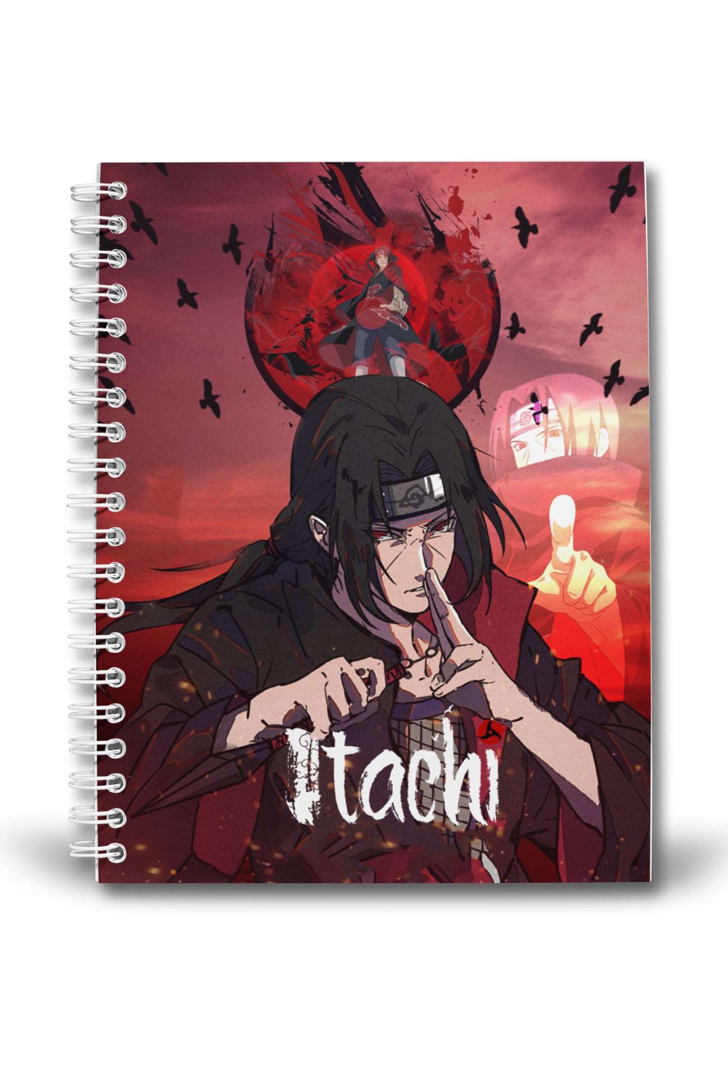 Itachi Uchiha Spiral Notebook Online | Naruto Anime – Leo Kingdom