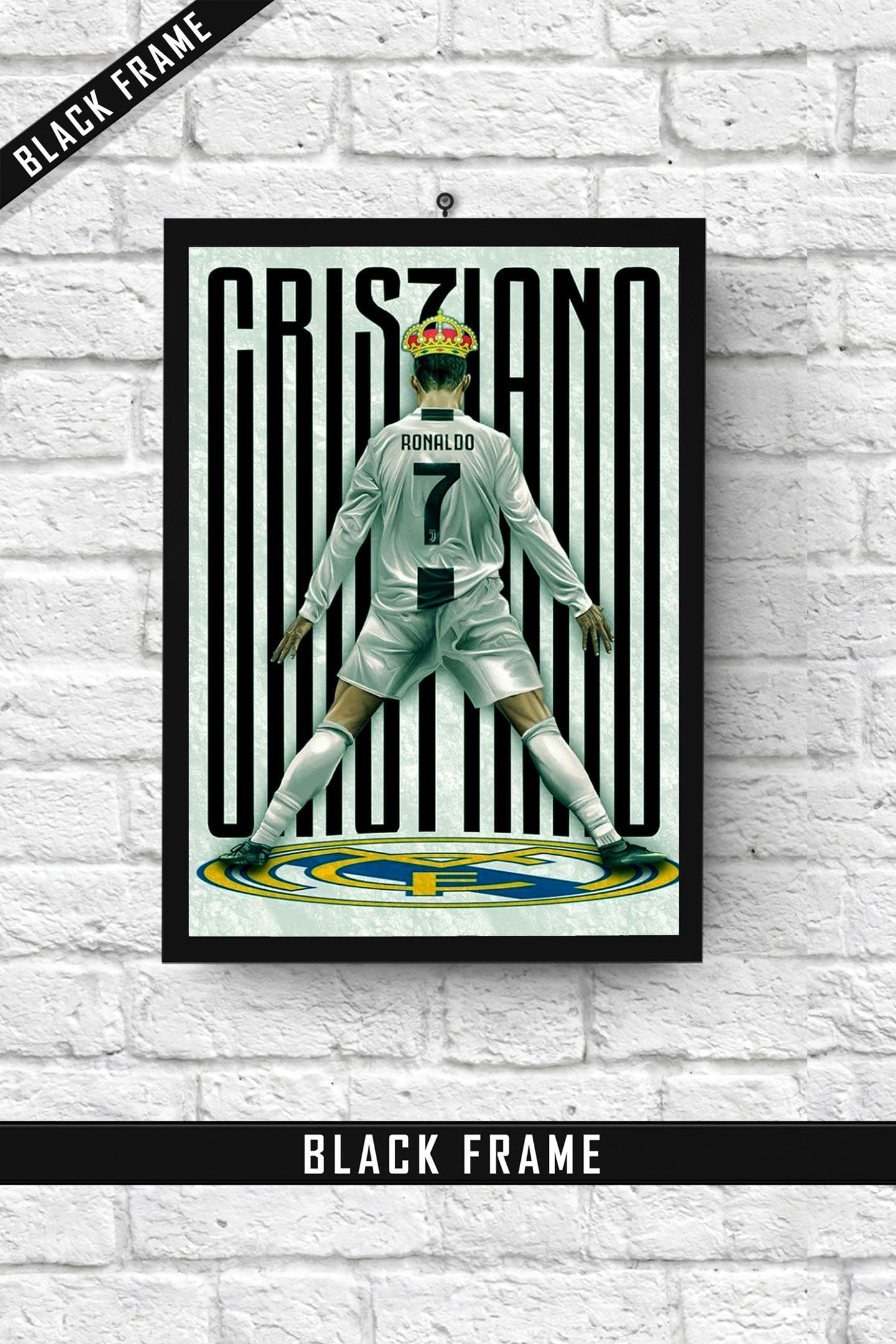 Cristiano Ronaldo Signature Pose Wall Poster