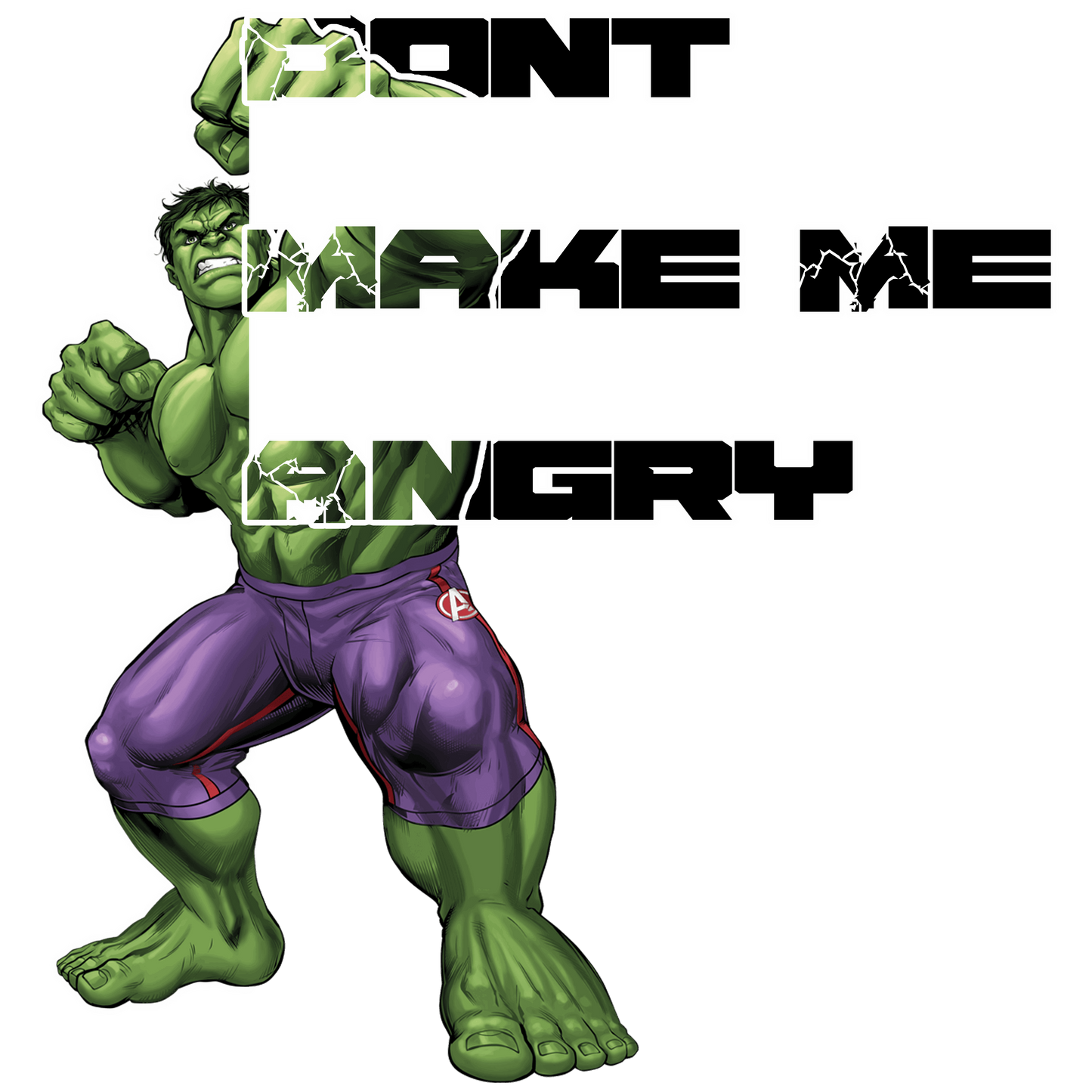 Hulk: Don't Make Me Angry T-Shirt