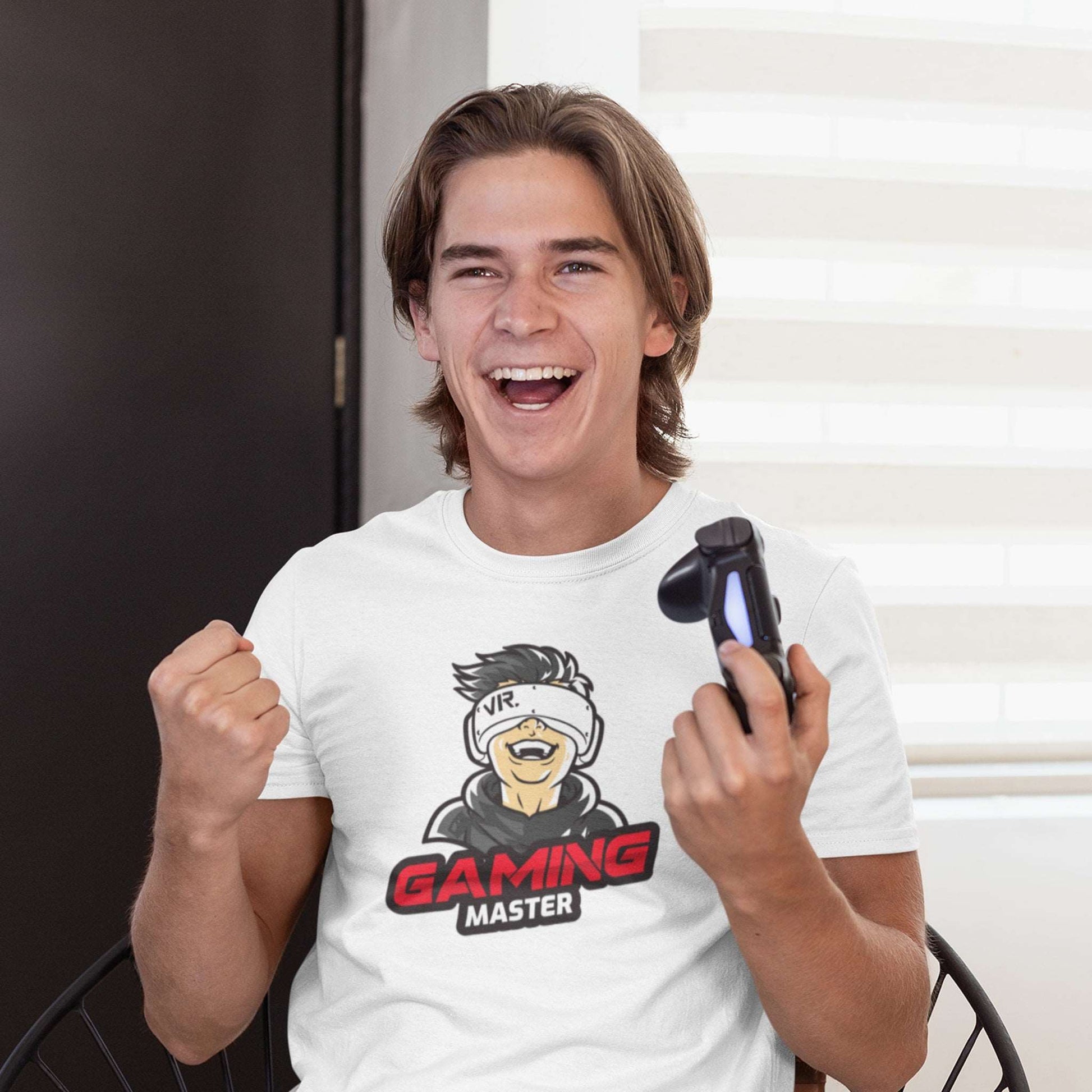 Men's Gaming Master Crew Neck T-Shirt