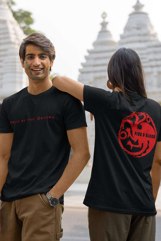 Game of Thrones Series House Targaryen T-shirt 