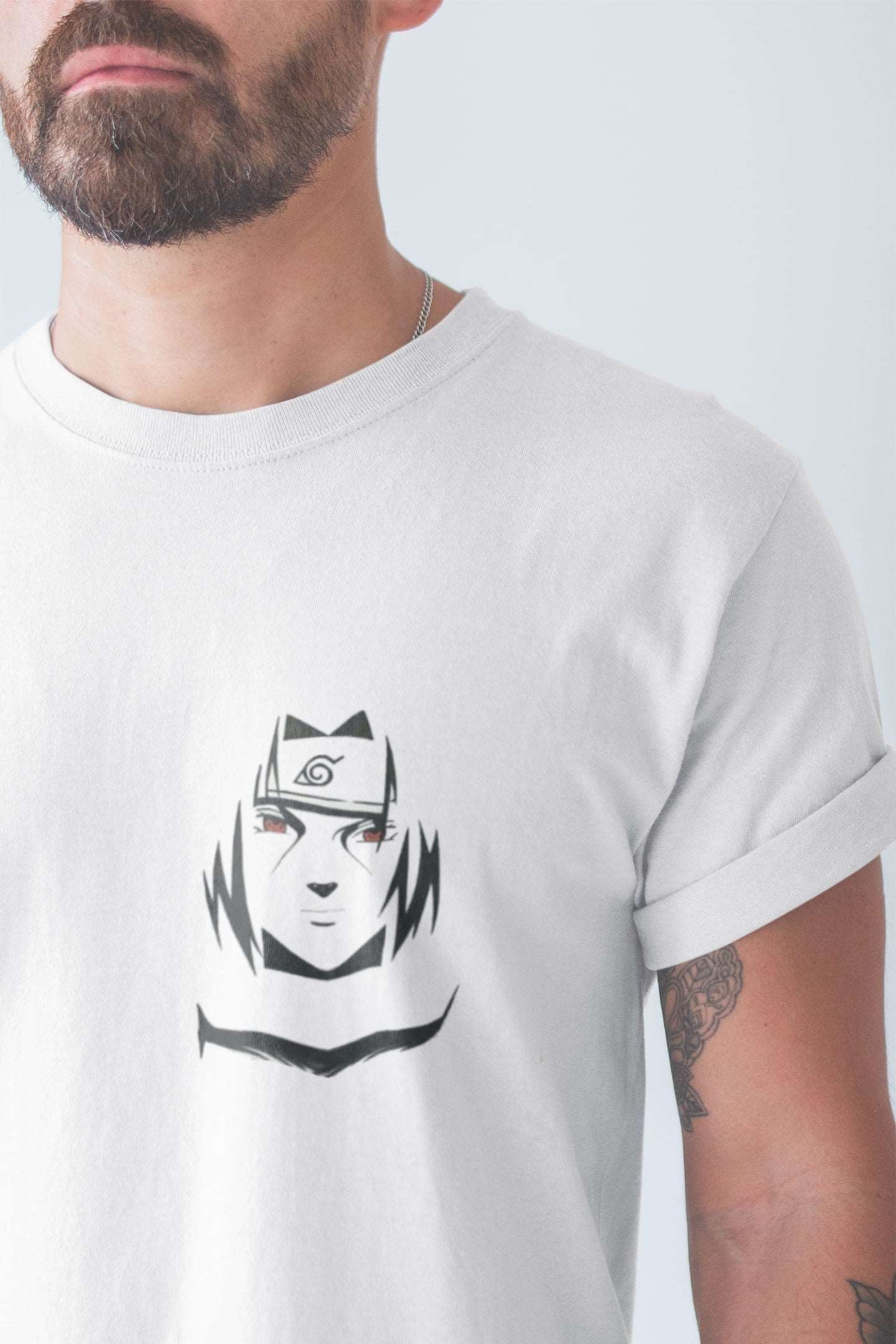 Itachi Uchiha Face Art T-Shirt