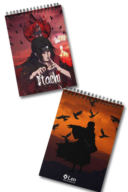 Itachi Uchiha Spiral Notebook 