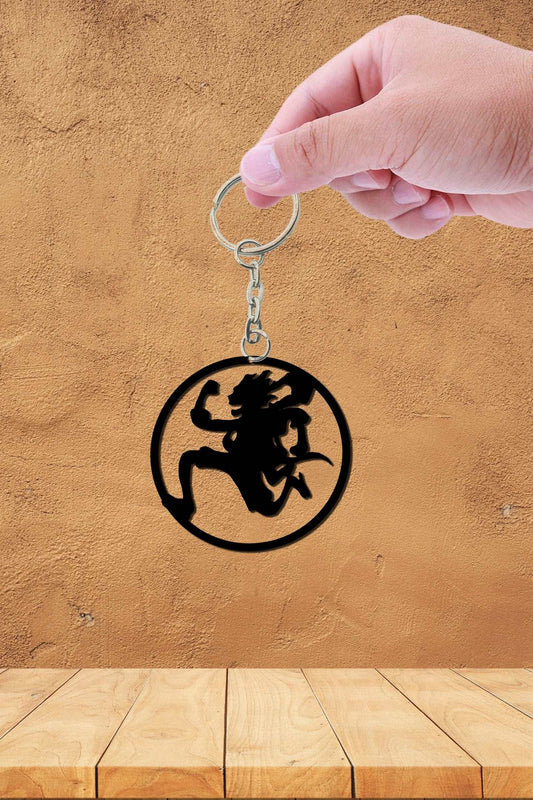 Monkey D Luffy 3D Keychain