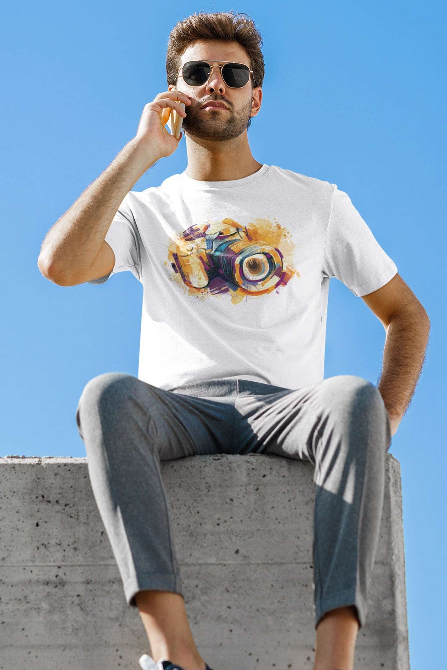 Photo Camera Art T-Shirt