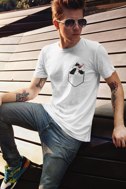 Sylvester Pocket Design T-Shirt