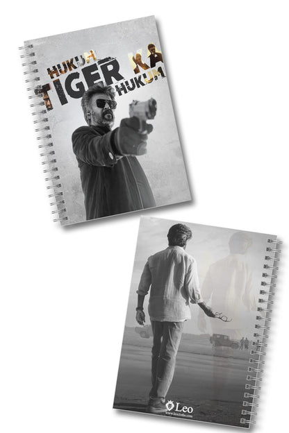 Rajinikanth Jailer Spiral Notebook