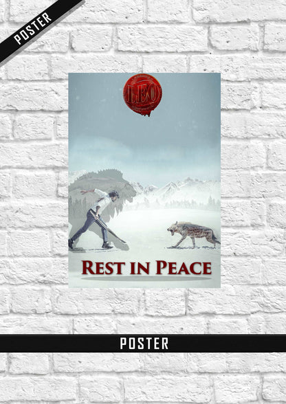 Rest in Peace Wall Poster