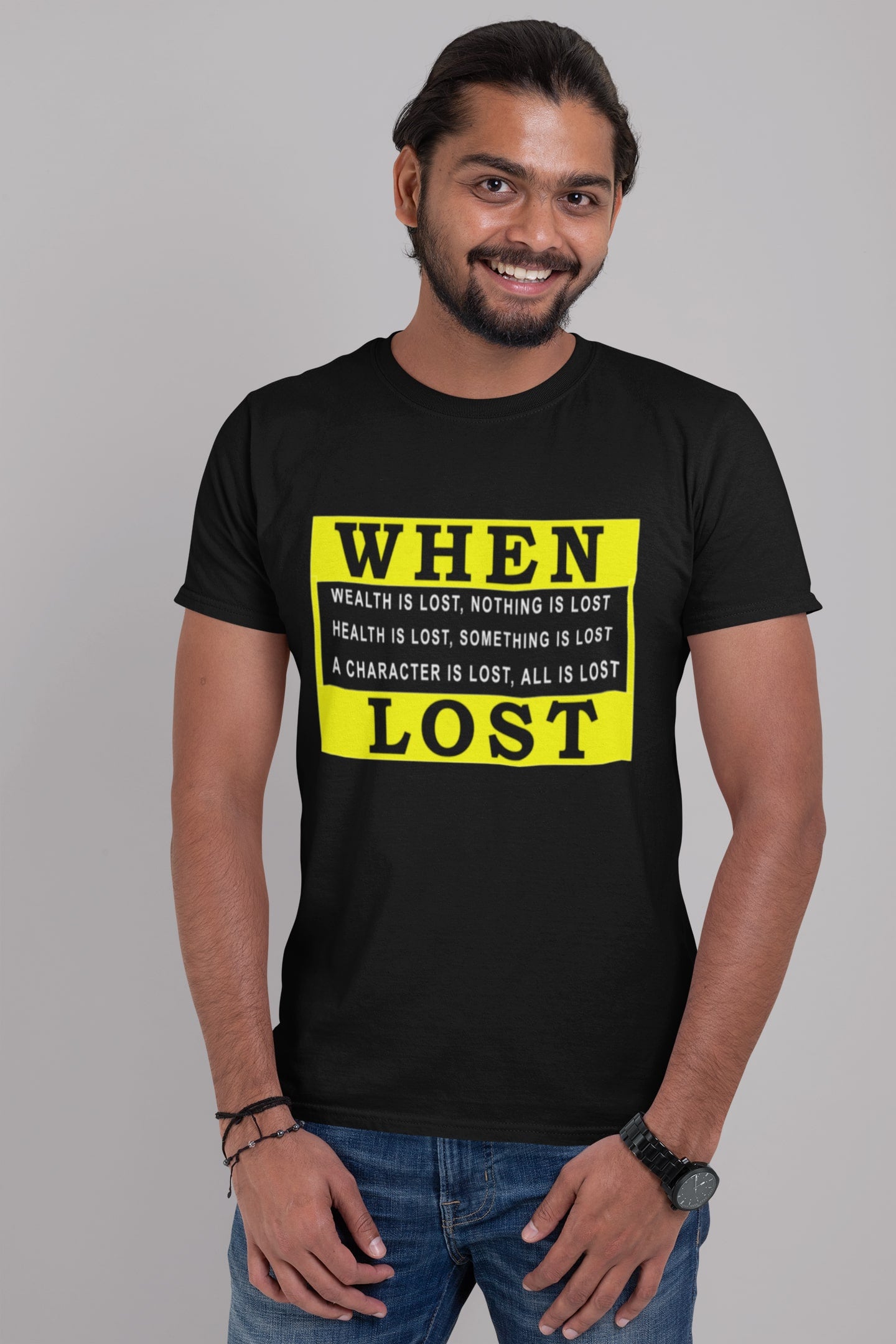 Buy Vijay Quotes about Character T-Shirt Online 