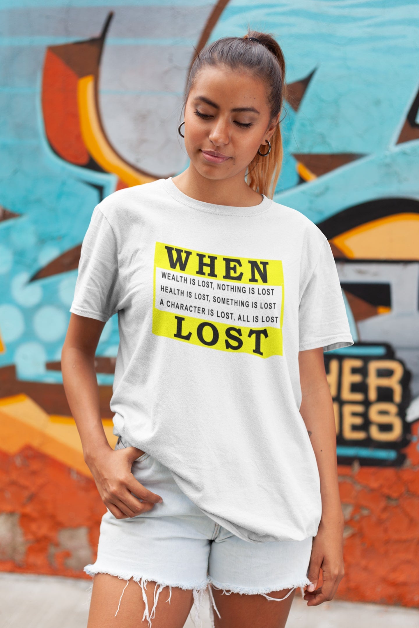 Buy Vijay Quotes about Character T-Shirt Online 