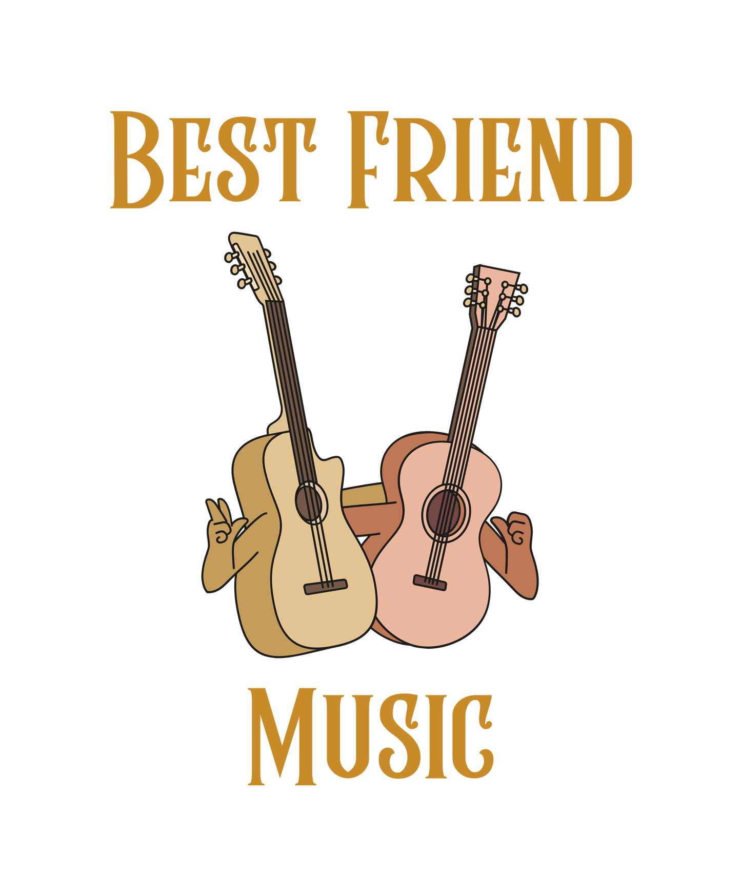 Best Friend Music T-Shirt
